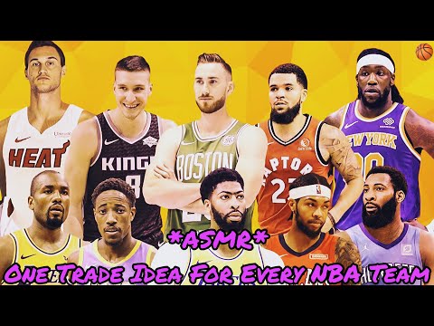One Trade Idea For Every NBA Team  🏀 (ASMR)