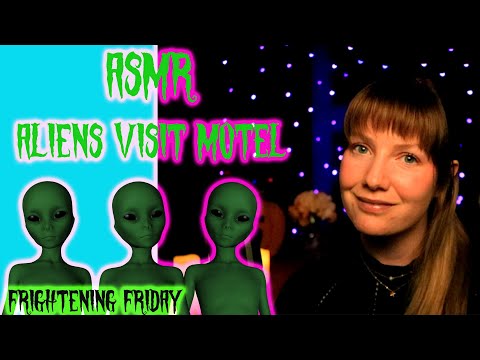 [ASMR] Alien | ET's Vacationed at an American Motel?? | ET Encounter | Whispered |