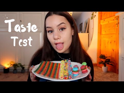 [ASMR] American Candy Taste Test 🍭🍬  | german/deutsch | ASMR Marlife