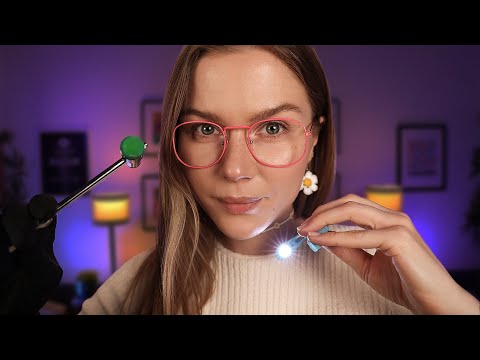 ASMR Relaxing ADHD Examination Session RP.  (Layered Sounds) Personal Attention
