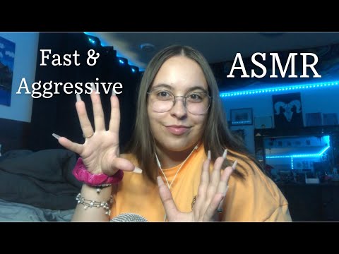 Fast & Aggressive Tapping & Scratching On Products I Use Everyday ASMR