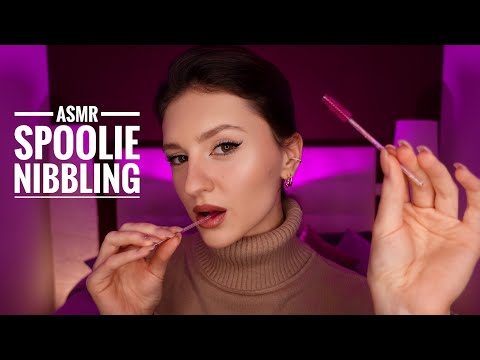 ASMR Spoolie Nibbling | Mouth Sounds | Kissing Sounds 👅