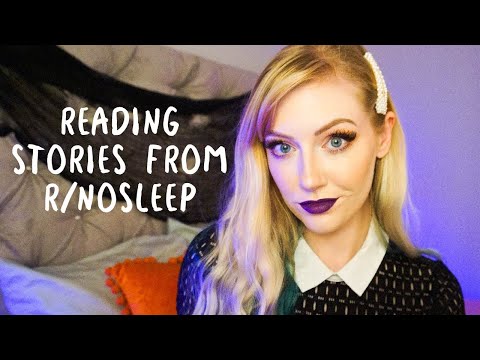 Reading Spooky No Sleep Stories - Soft Spoken - ASMR