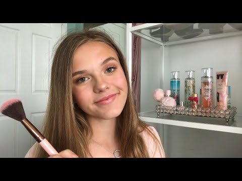 ASMR Whispered Chit Chat Doing My Makeup