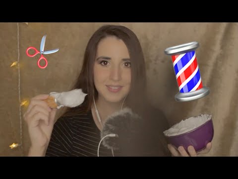 ASMR 💈 BARBERÍA Y PELUQUERÍA ROLEPLAY 💈 / 💈BARBER-SHOP ROLEPLAY 💈