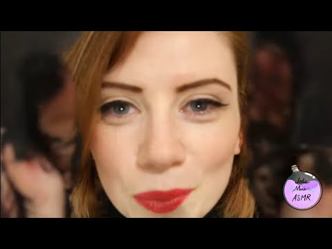 ASMR - Light Trigger Words that Start with ( L ) Lace Gloves| Close Up| Hand Movements