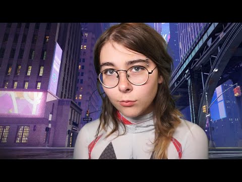 ASMR Spider Gwen Saves You (Personal Attention)