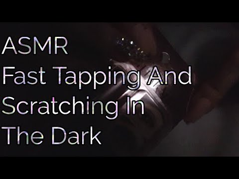 ASMR Tapping And Scratching In The Dark(No Talking)Lo-fi