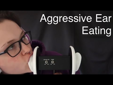 ASMR Patreon Teaser- Aggressive Ear Eating