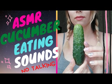 ASMR| CUCUMBER EATING SOUNDS 🥒 오이