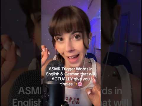 ASMR Trigger Words For Actual Tingles ✨#asmr#asmrvideo#asmrsounds#shortvideo#shorts
