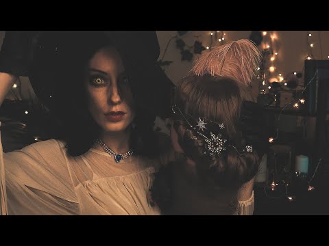 ASMR 🩸 Lady Dimitrescu Styles Your Hair & Cares For YOU 🦇 (Meeting The Family!) Personal Attention