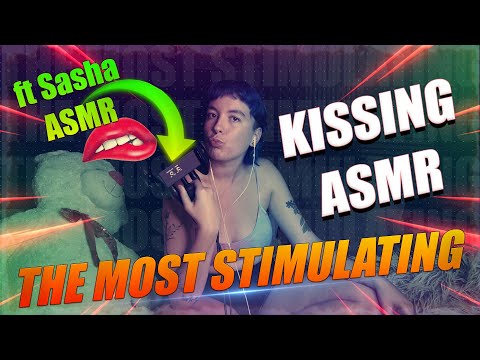 ASMR Sasha's Stimulating Ear Kissing ASMR - The ASMR Collection - The Most Satisfying ASMR Content!