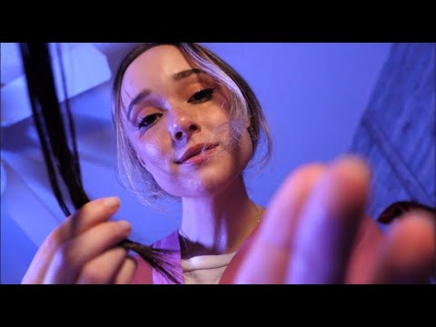 ASMR Relaxing Nurse Scalp Check& Treatment IN BED 🛌Leaning Over You (Brushing& Playing w/ Your Hair)