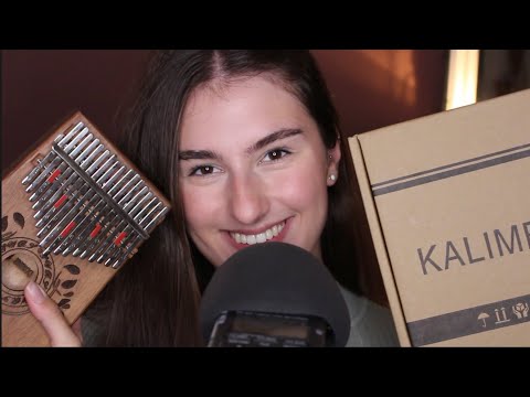 [ASMR] UNBOXING MY KALIMBA 😍// whispering //(german/deutsch)