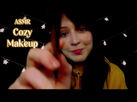 ⭐ASMR [Sub] Cozy Makeup Roleplay on a Rainy Day (Soft Spoken, Layered Sounds)