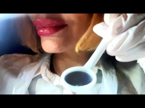 ASMR Attention Roleplay At The Dentist With Apron & Gloves.