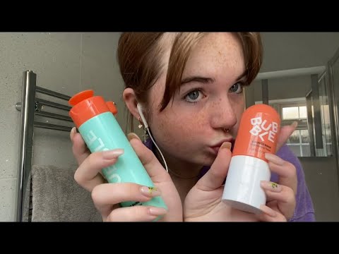 ASMR DOING MY SKINCARE AND YOURS 💕