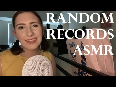 {ASMR} Random Records with My Commentary