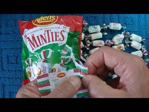ASMR - Minties - Australian Accent - Discussing These Australian & NZ  Snacks in a Quiet Whisper