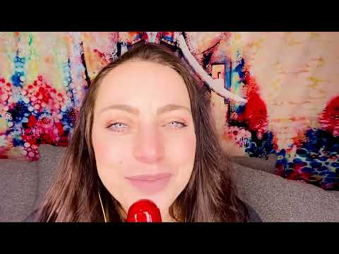 Jackie Does ASMR Slurpiest Strawberry Super Blow Pop! Patreon Video