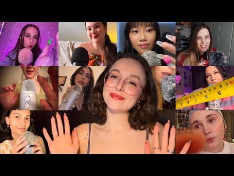 ASMR COLLAB personal attention with friends