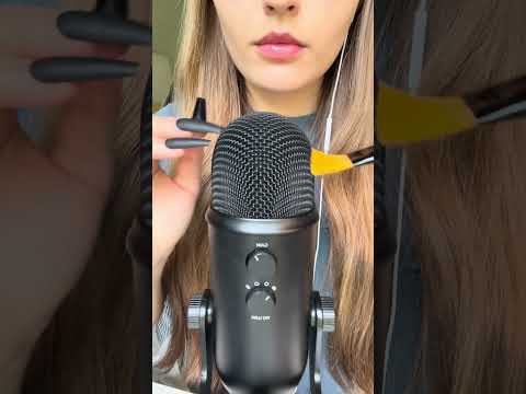 ASMR combo trigger with mic brushing and scratching♥️