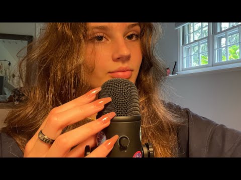 ASMR MOUTH SOUNDS, MIC SCRATCHING, AND HAND MOVEMENTS (kate’s custom video)