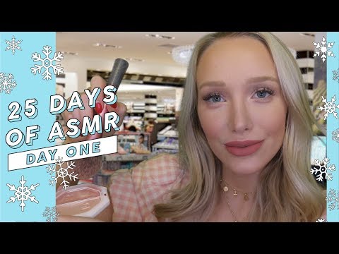 ASMR Doing Your Holiday Makeup (Warm & Friendly!) #25DaysOfASMR | GwenGwiz