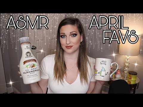 ASMR | April Favorites | Gentle Tapping & Scratching