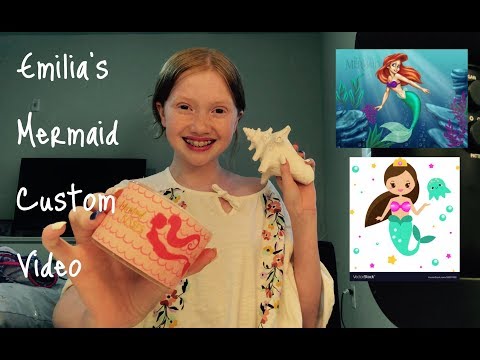 ASMR- Emilia’s Custom Birthday Video! Ocean Themed  🌊 🧜‍♀️ ❤️