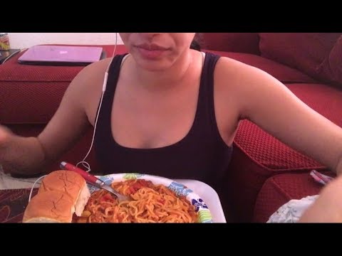 Asmr | Eating Spaghetti | No Talking