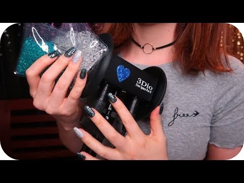 ASMR Listen to MY HEARTBEAT 💓 Gel Bead Pack Ear Cupping 😴 (Womb Simulation :'D)