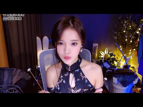 ASMR | Relaxing Ear cleaning, touching & Sleepy triggers | EnQi恩七不甜