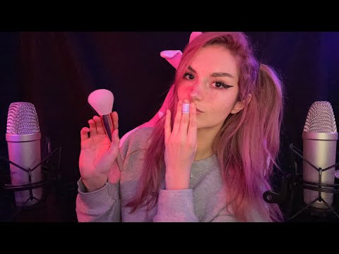 [ASMR] Gentle Kisses & Brushes Just For You ~
