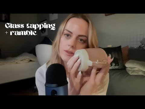 ASMR | Candle Tapping, Glass Tapping, Lid Sounds, Scratching + ramble