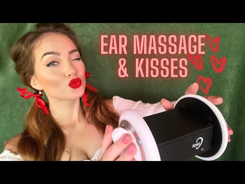 ASMR | Slow & Sensitive Ear Massage and Kisses for Deep Sleep. knocked out within 10 minutes!