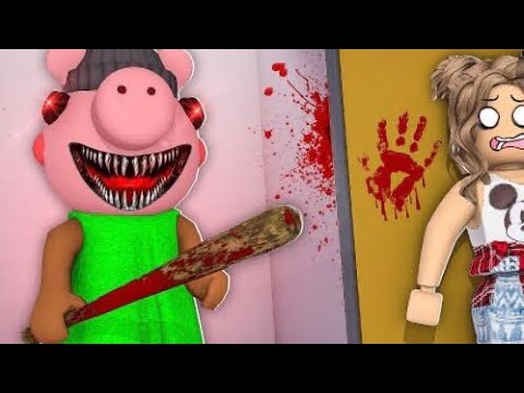 {ASMR} Roblox PIGGY(whispered Rambles, Mouth sounds, Repeated words)