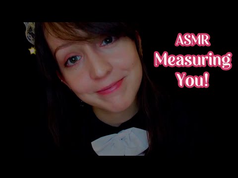 ⭐ASMR Measuring you for your Halloween Costume 💖 (Maid Roleplay, Close up Personal Attention)