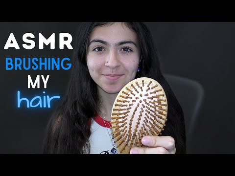 ASMR || brushing my hair (no talking)