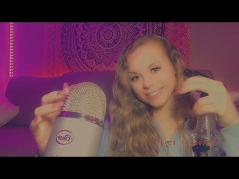 ASMR! Mic Scratching and Water Sounds!