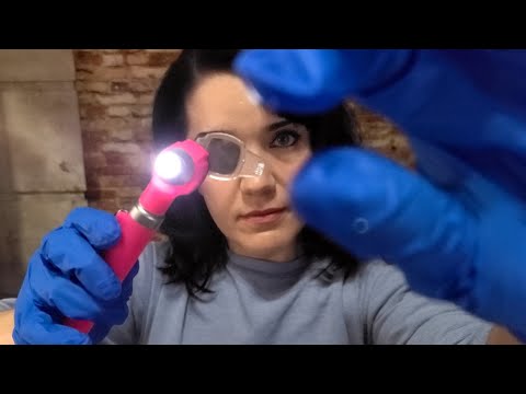 ASMR Something in Your Eyes and Ears - ENT Exam