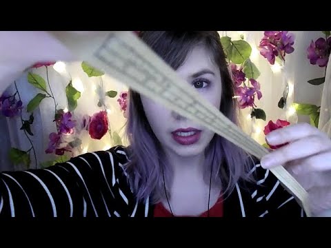 ASMR Measuring and Cutting with Inaudible Whispering