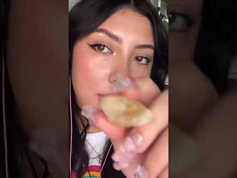 ASMR doing your makeup with crystals 💎 Click “Created from ASMR JADE” for full video