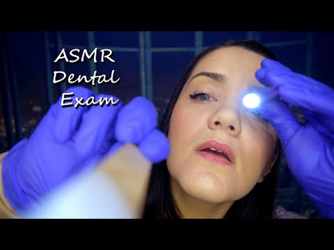 ASMR Dental Exam for Braces and Jaw Adjustment