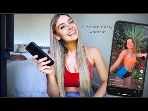 [ASMR] Addison Raes Booty Workout | Workout With Me