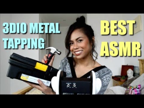 BEST ASMR Metal Tapping and Scratching (3Dio)