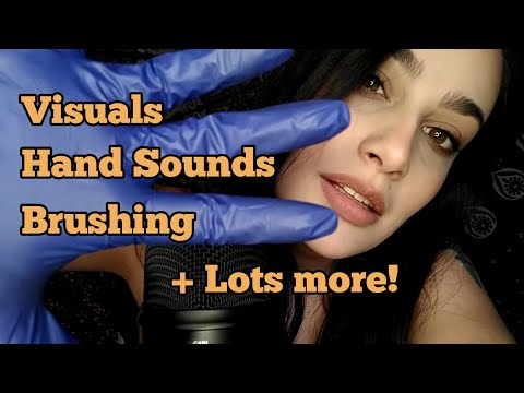 ASMR Fast Aggressive Hand Sounds w/ Gloves, Visuals + Bumpdate & Baby Name Announcement! 🍼