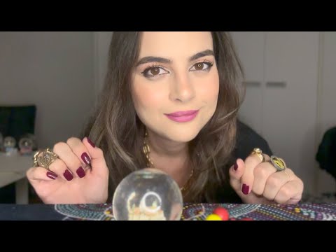 ASMR Fortune Teller BUT SHE'S A CHARLATAN and Take Your Money. It's a SCAM!