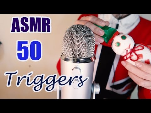 ASMR 50 Triggers For Relax & Sleep | 50 Kích Hoạt giúp Thư Giãn & Dễ ngủ| ASMR Huyen